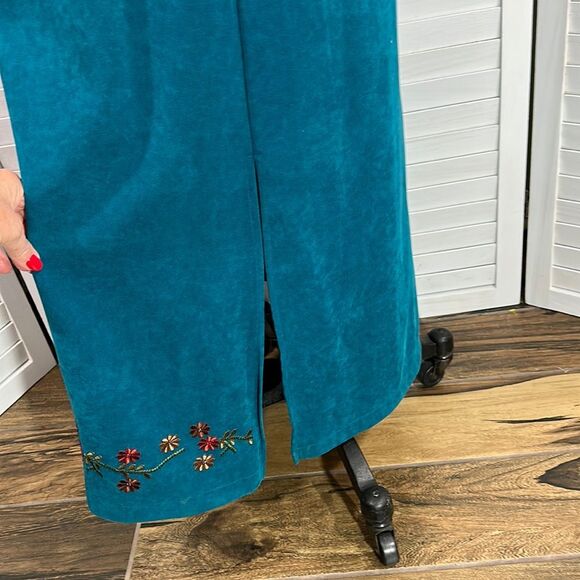 Fall Autumn Dress Set Large Jane Ashley 2 Piece Maxi Y2K - Picture 13 of 14